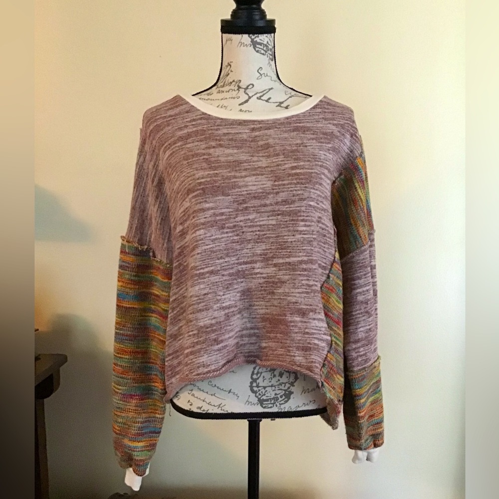 Oversized Cropped Top